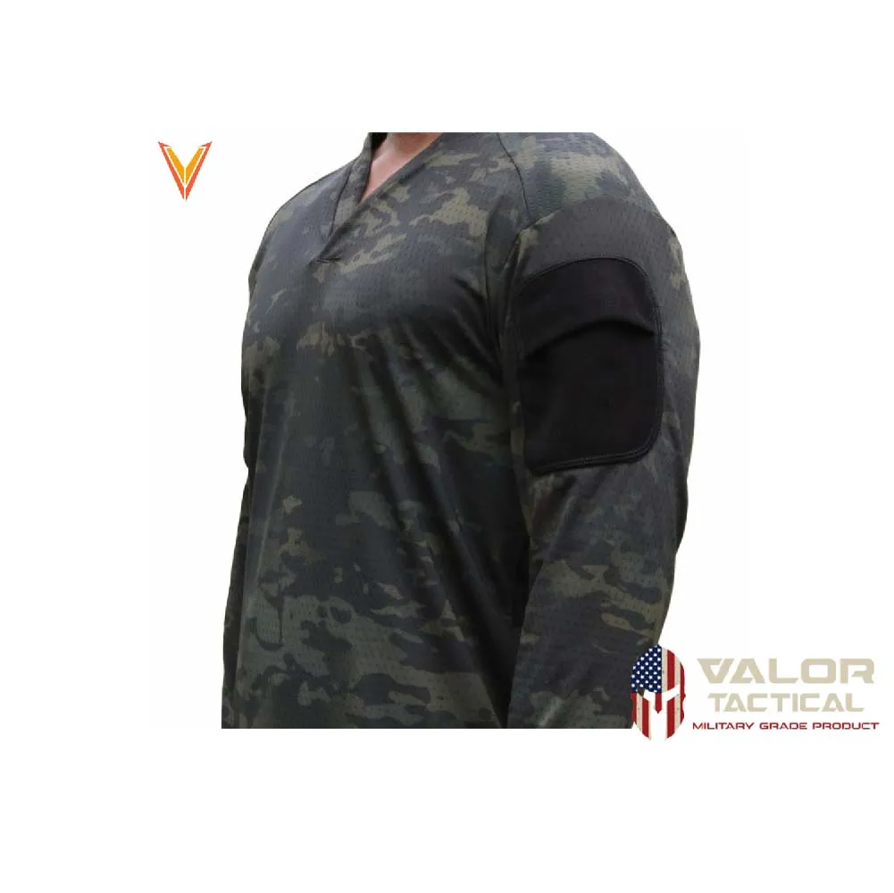 Velocity Systems - VL-104 BOSS Rugby Long Sleeve [MCBK]