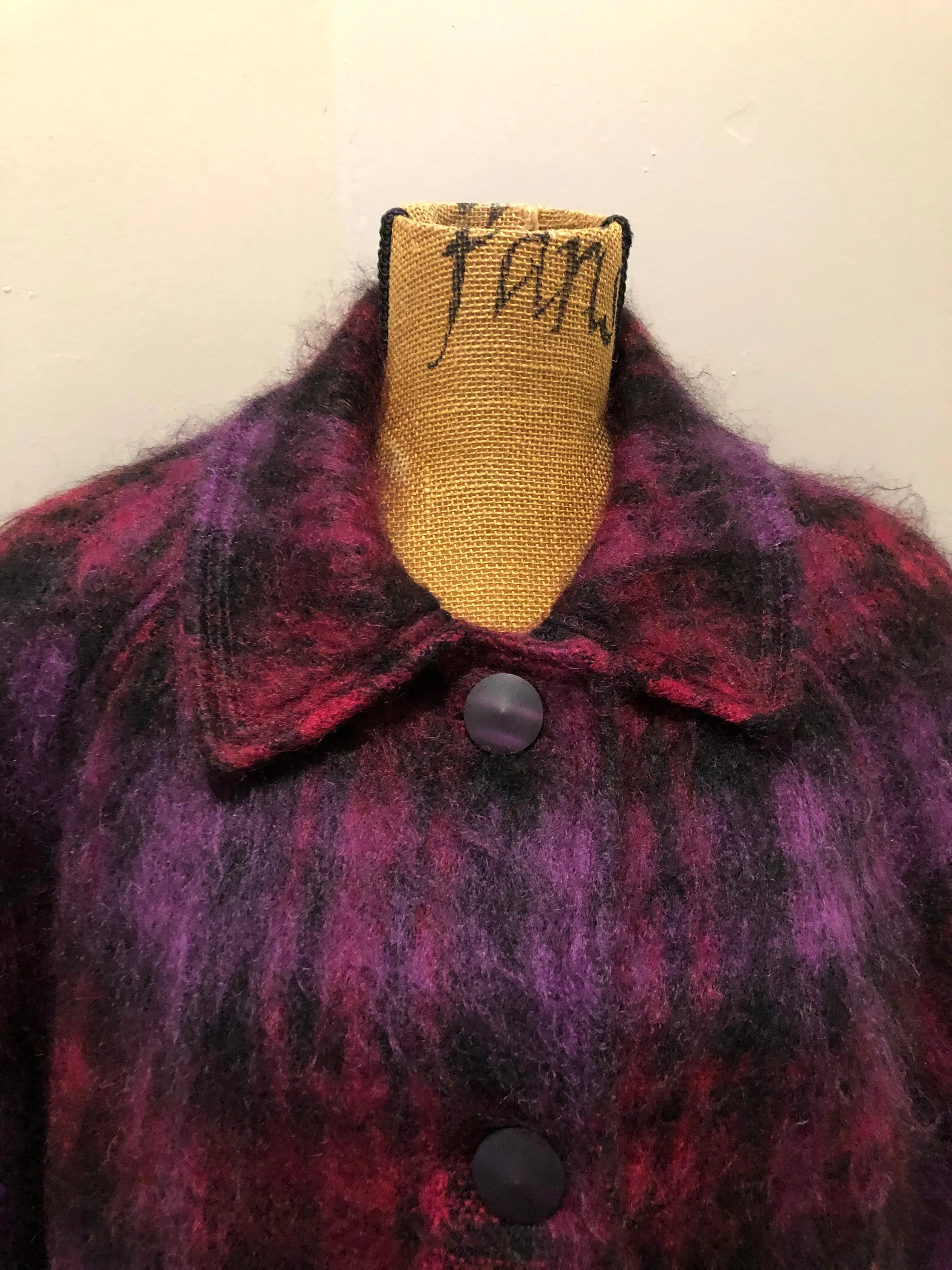 Vintage Fashion Gallery Wool Blend Coat, Made in Canada SOLD