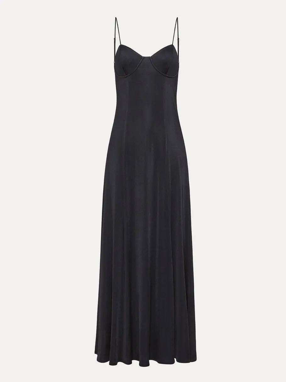 viscose slip dress - abisso