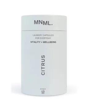 Vitality   Wellbeing Citrus Laundry Capsules