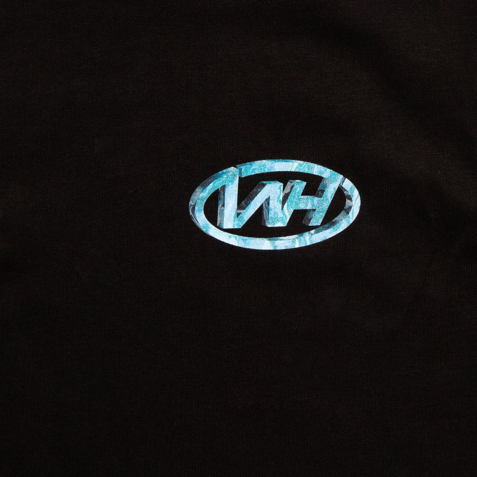 WH Crew Sky Back Print - Tshirt - Black