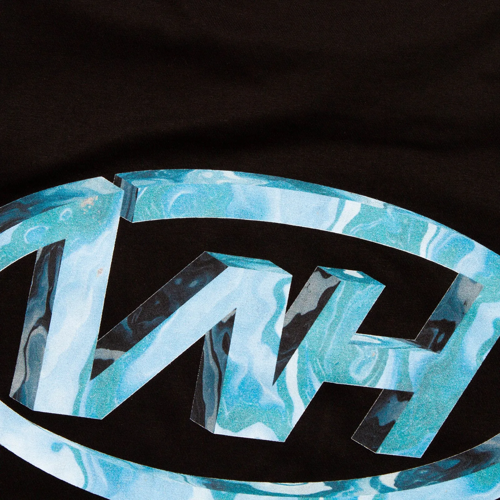 WH Crew Sky Back Print - Tshirt - Black