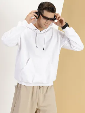 White Oversized Hoodie