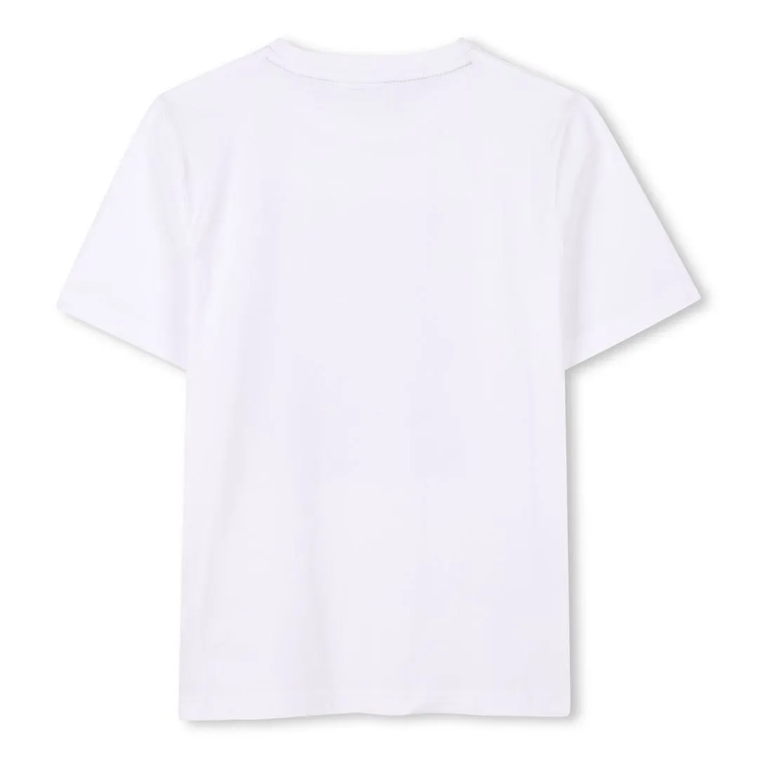 White "B" Logo T-Shirt