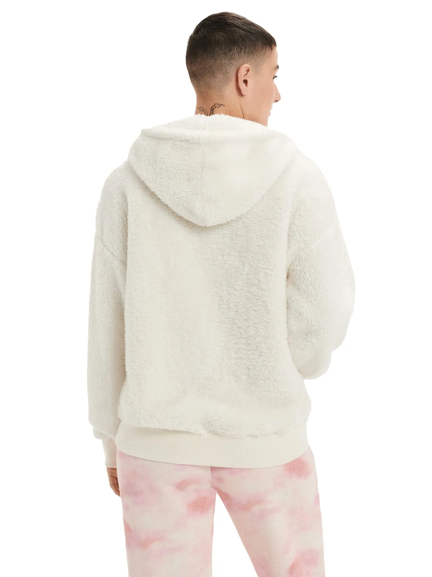 Women's Apparel UGG LOYRA SHERPA HOODIE Sweater 1121380 CREAM