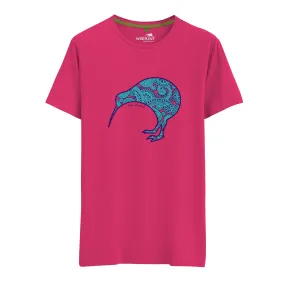 Womens New Zealand T Shirt - Kiwi