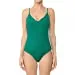 Womens-V Neck Ribbed Cami Spaghetti Strap Body Suit