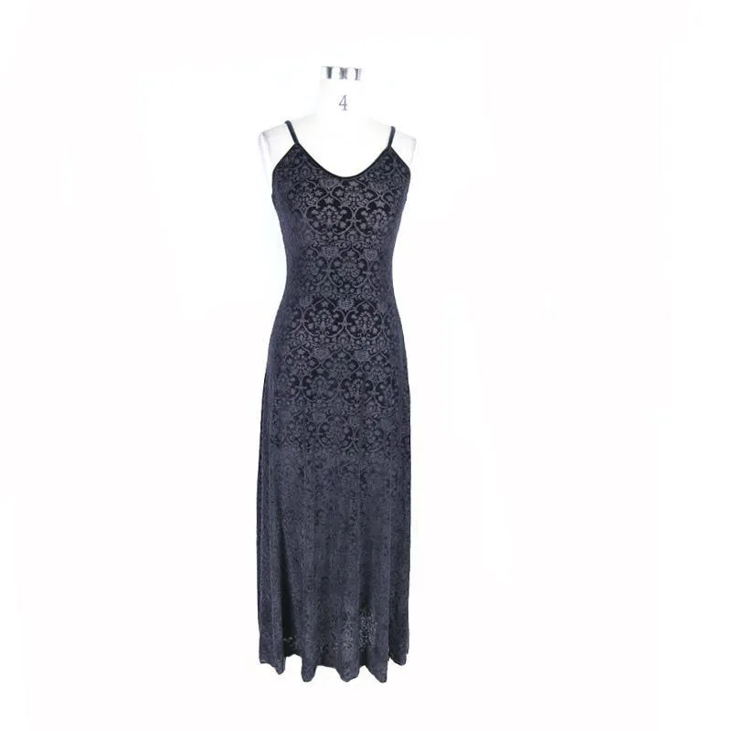 Women's Vintage Goth Cape Dress
