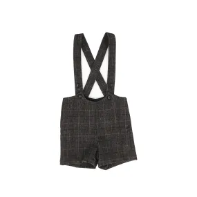Wool plaid overall - Plaid