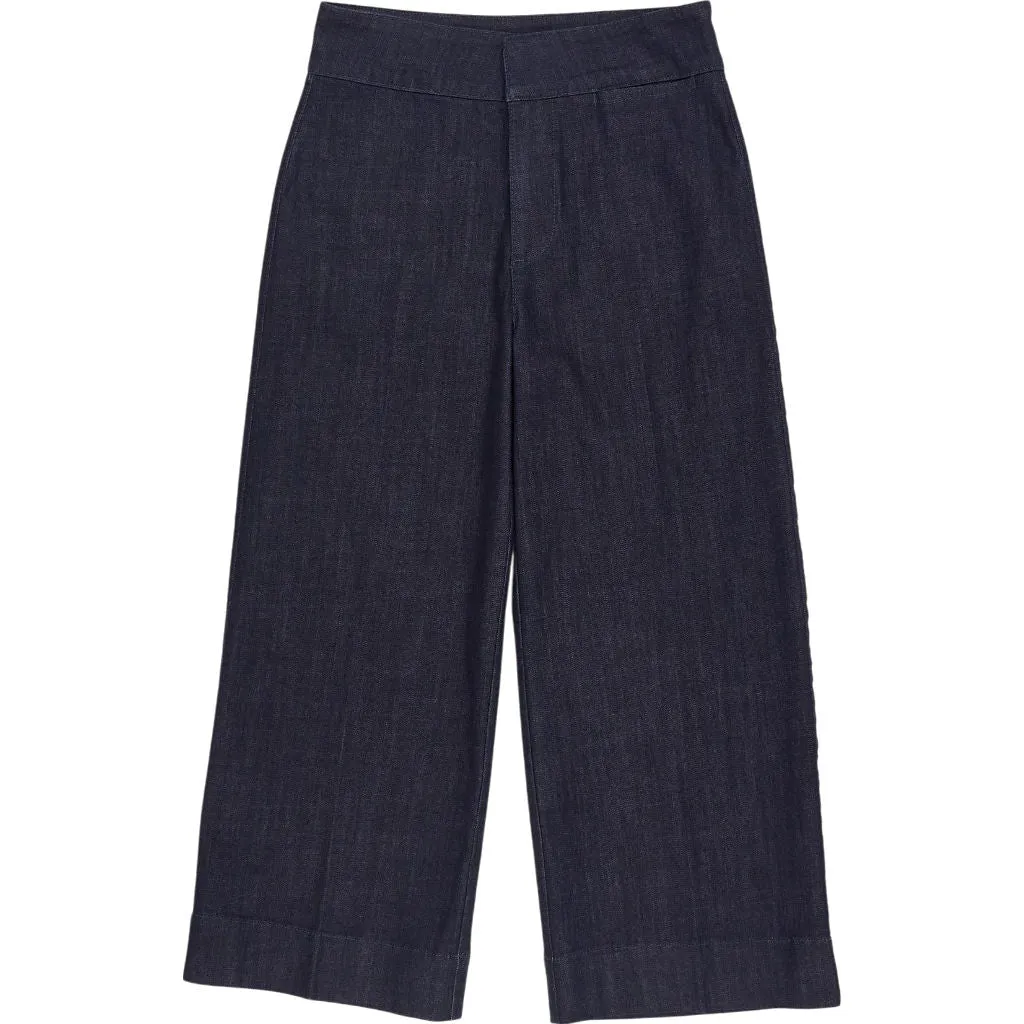 Wyse Navy Denim Culottes UK 8